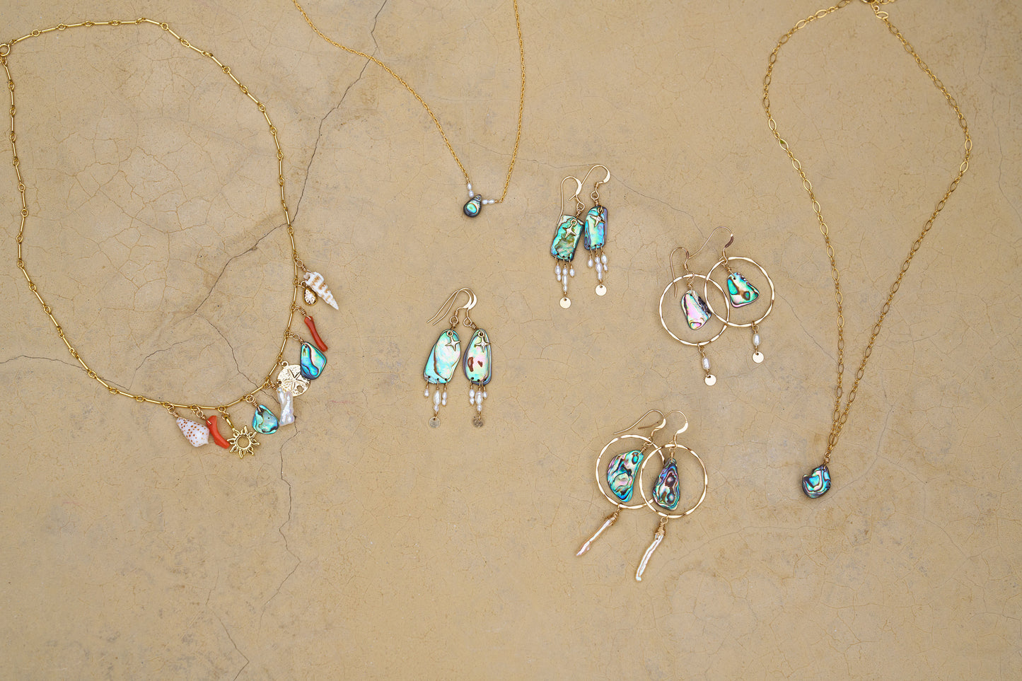 Azure Earrings No. II