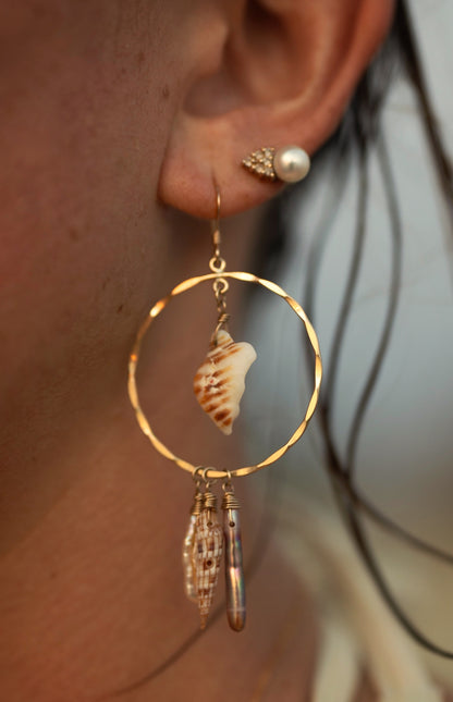 Intertidal Hoop Earrings