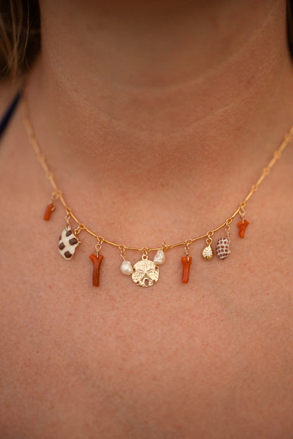 Costa de Oro Charm Necklace
