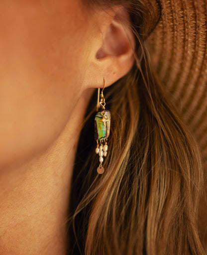 Azure Earrings No. I