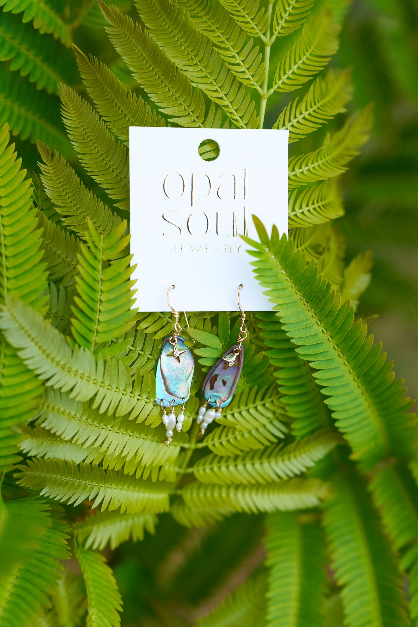 Azure Earrings No. II