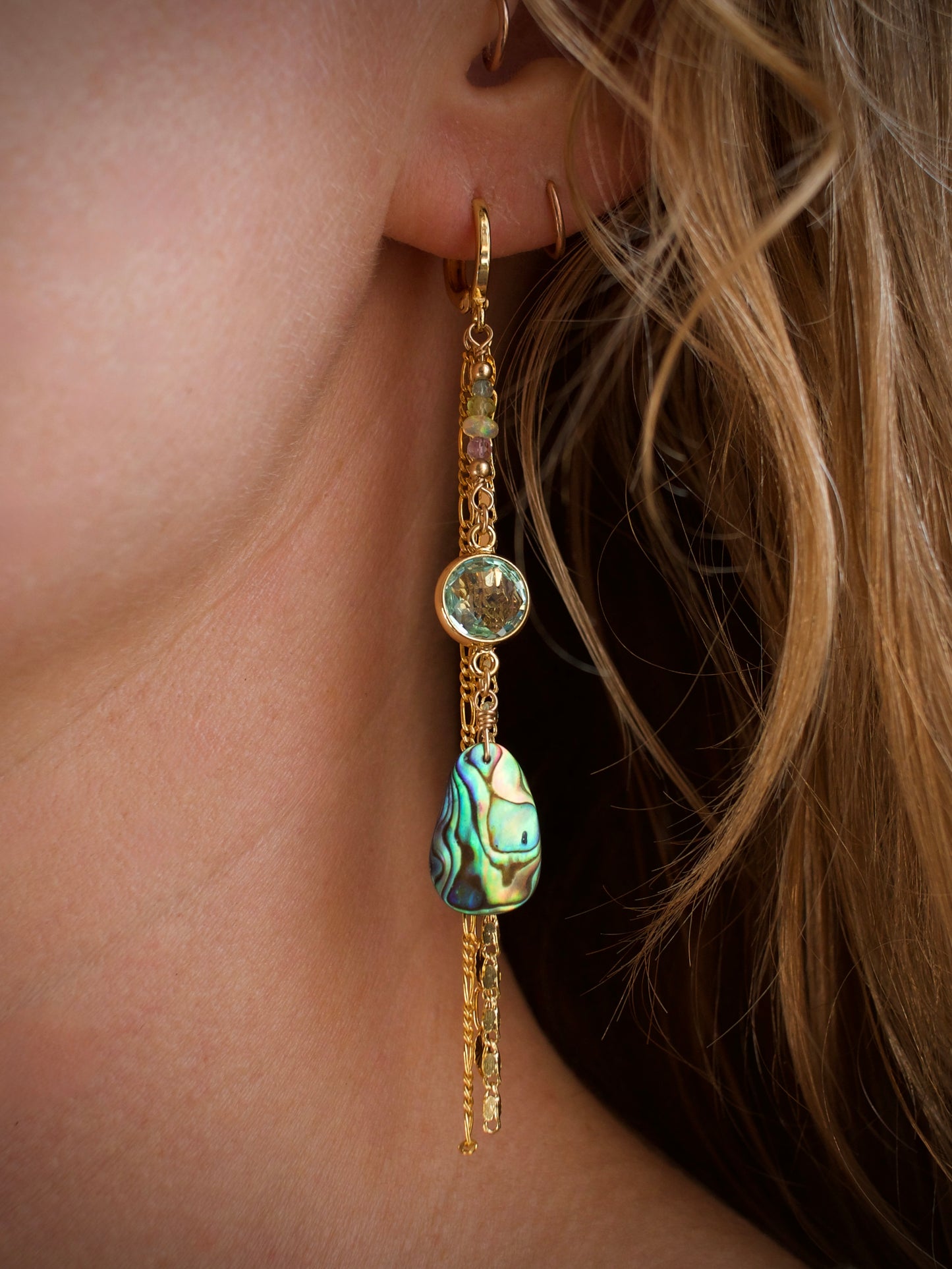 Mermaid Earrings - Blue/Teal