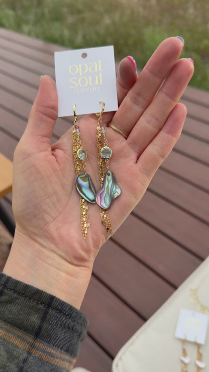 Mermaid Earrings - Blue